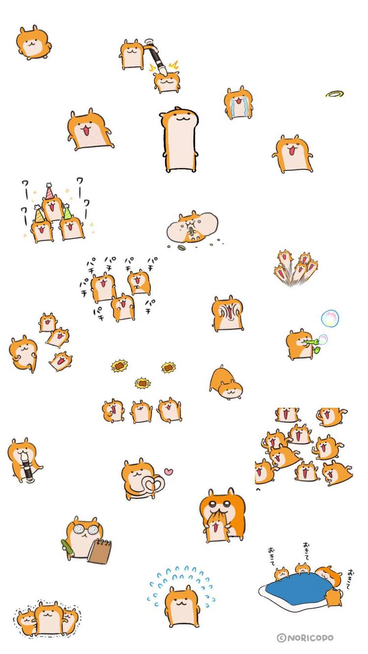 Mixed media feed | クソハムちゃん | LINE Official Account