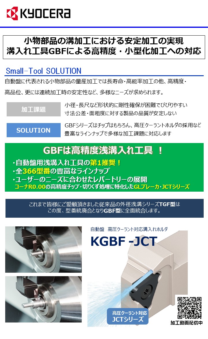 KYOCERA 旋盤用チップ 溝入れ用チップ 溝加工チップ 溝入れ加工 2個 