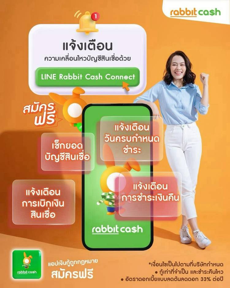 Mixed media feed | Rabbit Cash | LINE Official Account