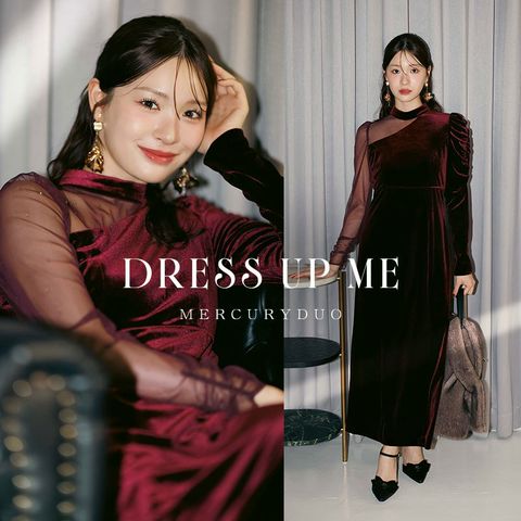 新品タグ付きMercury duo Aラインドレス MERCURYDUO | LINE Official Account