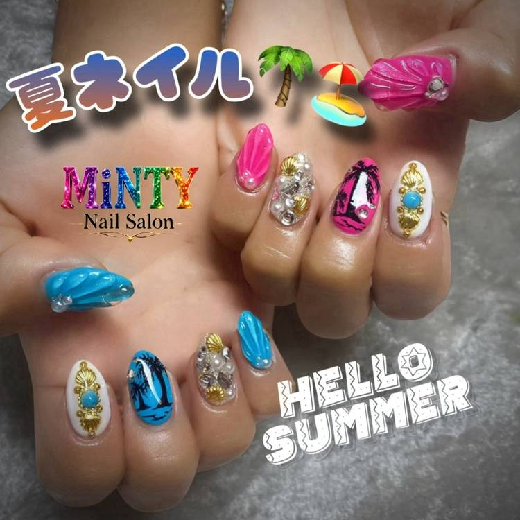 Mixed media feed | MiNTY NAIL | LINE Official Account