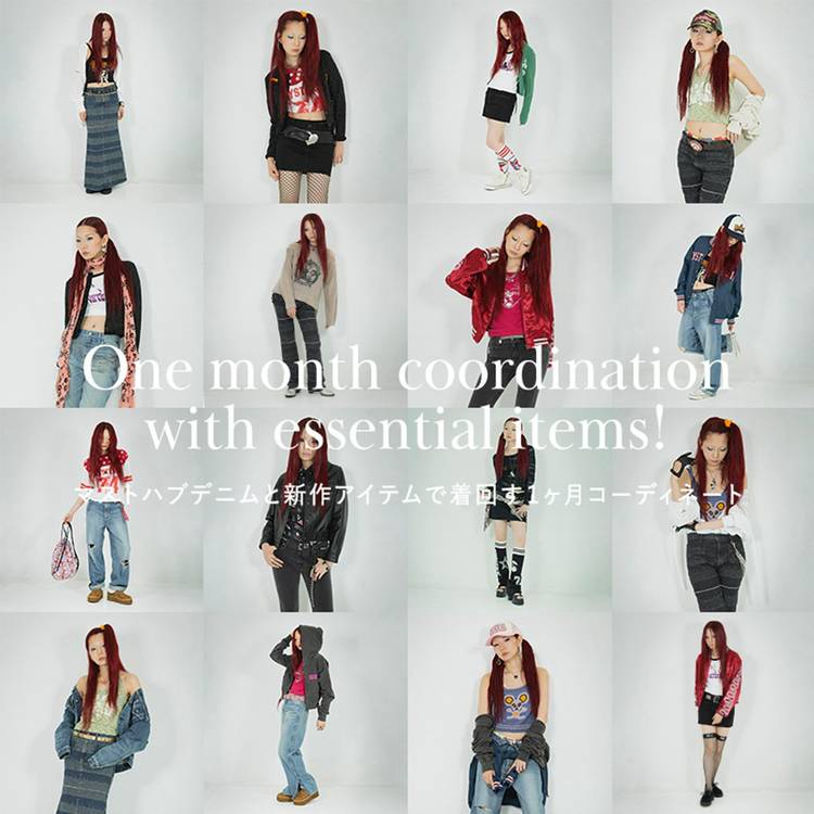 Mixed media feed | HYSTERIC GLAMOUR | LINE Official Account