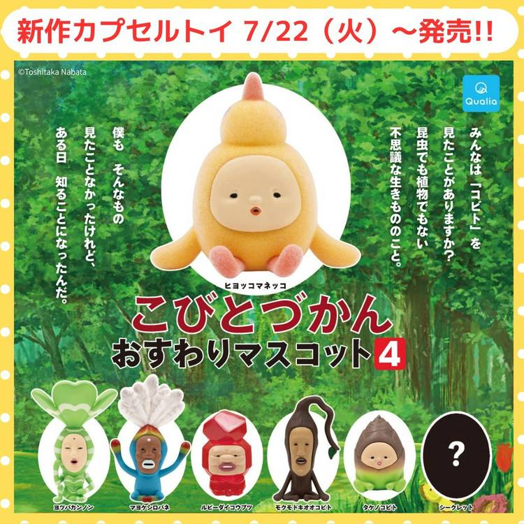 こびとずかん9体 新商品】スモール・プラネットよりスニーカーソックス（キャ