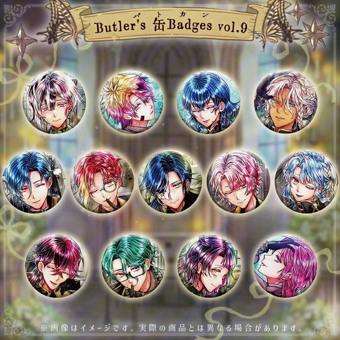 悪魔執事と黒い猫 キャラバッジコレクション Butler's wedding
