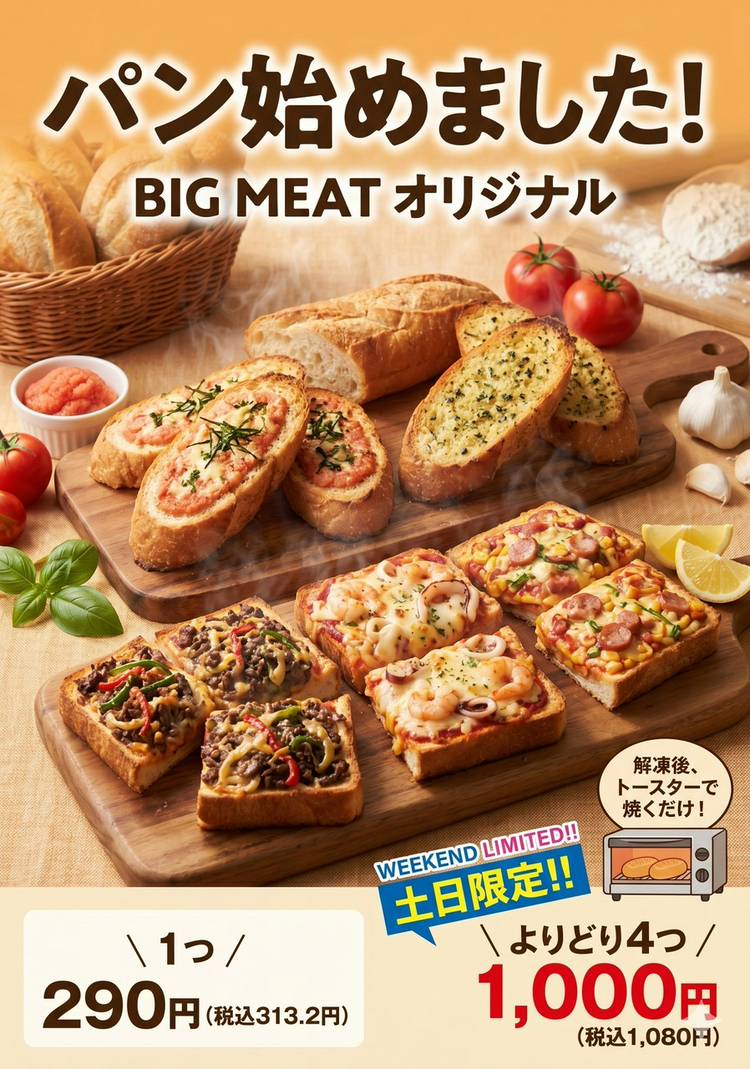 Mixed media feed | BIGミート松本 | LINE Official Account