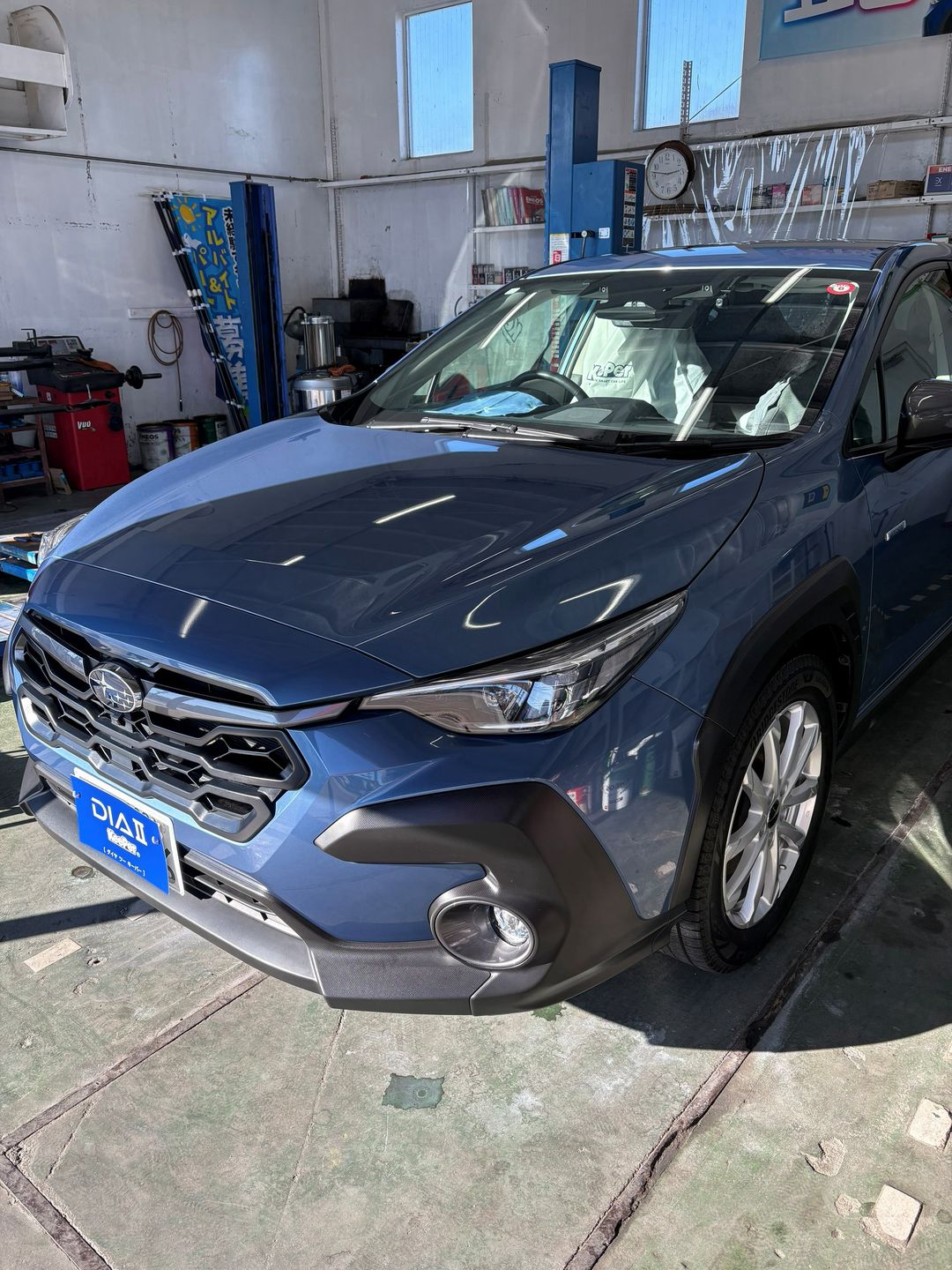 ひたちなか　１級資格者が施工　スバル　クロストレック