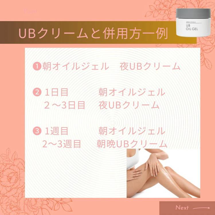 マン・ダムールUBクリーム ちょこっとマッサージにはUBクリーム｜マン・ダムール