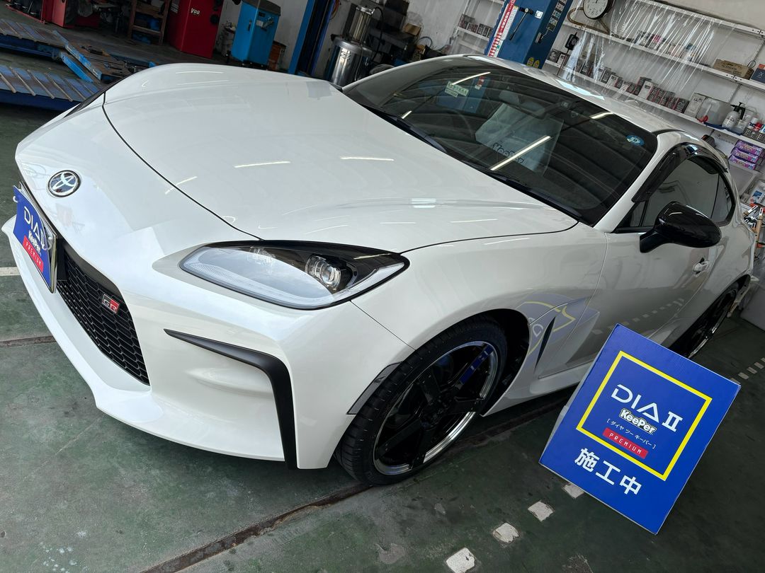 トヨタ　86　新車　ダイヤⅡキーパープレミアム施工　ひたちなか市のプロショップ