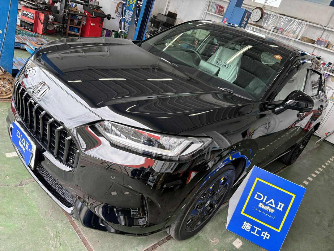 ホンダ/ZR-V　経年車　ダイヤⅡキーパー　茨城県　ひたちなか市　水戸市からもご依頼のあるキーパープロショップ那珂湊SS