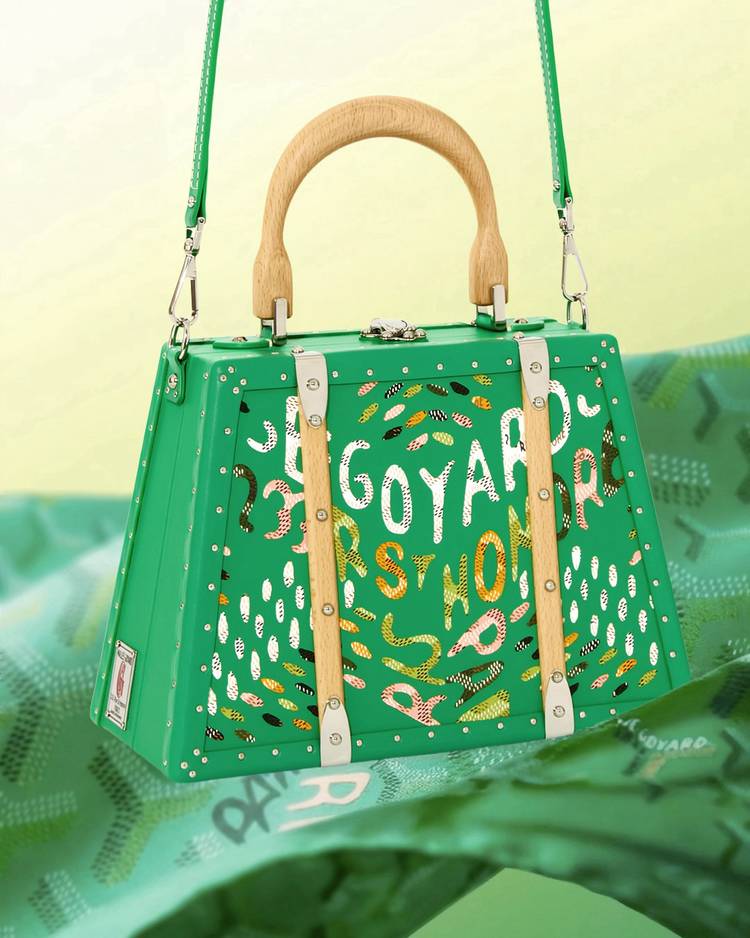 【最終値下げ】ドルガバ 緑色 ツイード レザー パーティーバッグ Mixed media feed | GOYARD | LINE Official Account