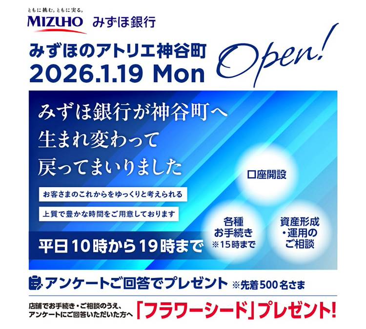 Mixed media feed | みずほ銀行 | LINE Official Account