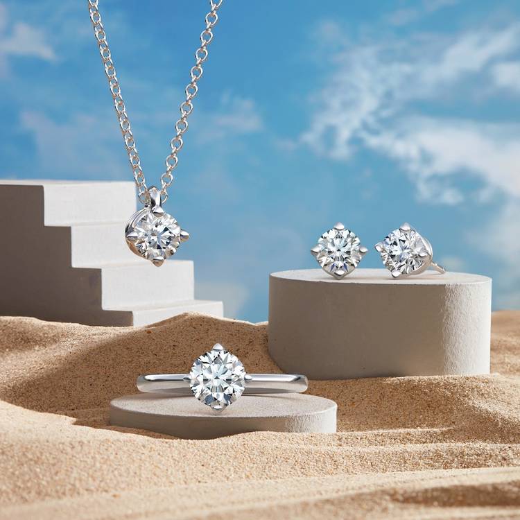 M*m様 FOREVERMARK ダイヤモンドペンダント フォーエバーマーク トリビュート™ コレクション ラウンド