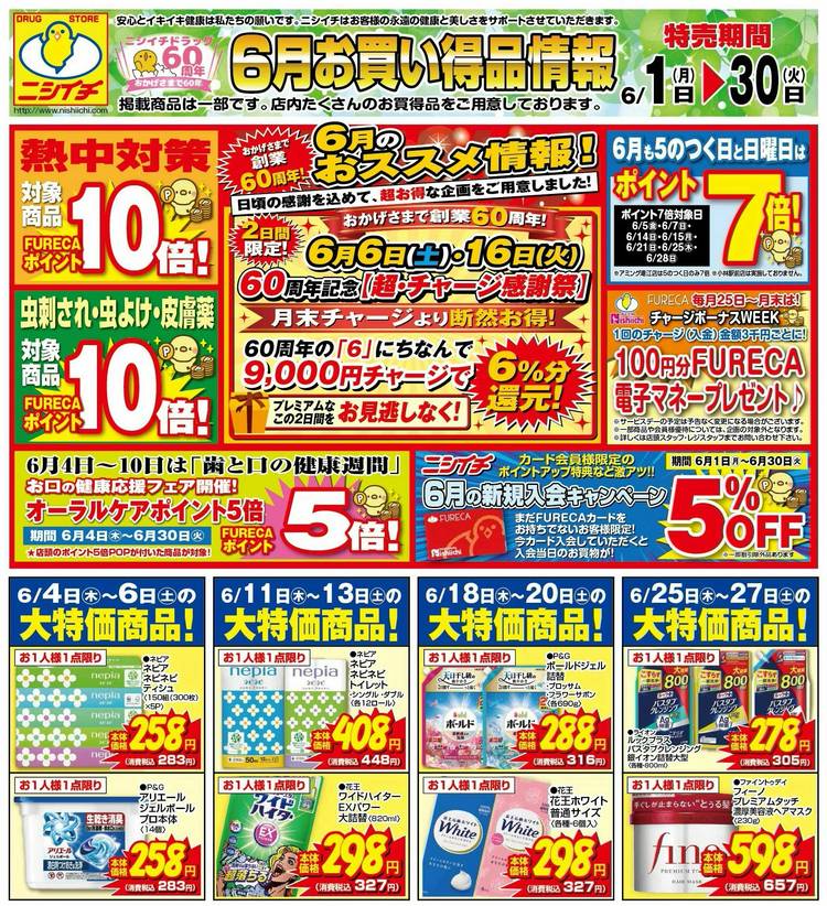 Mixed media feed | ニシイチドラッグ 健康館武庫之荘店 | LINE
