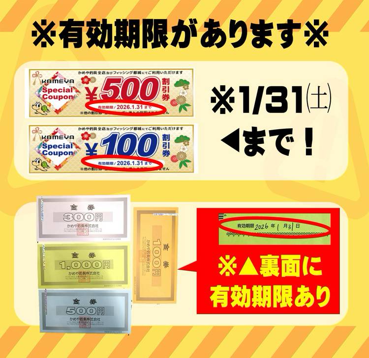 Mixed media feed | かめや釣具 総本店 | LINE Official Account